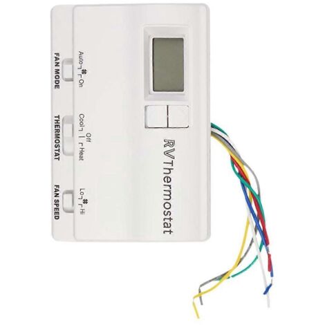 Thermostat numérique mural 83303862, pièces de rechange pour thermostat de camping-car, blanc (1/5)