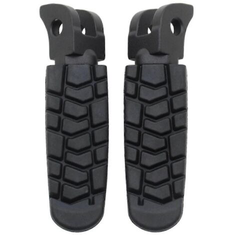 Repose-pieds avant de moto, kit de pédales pour noir (1/5)
