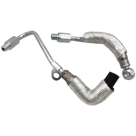 Kit de 2 tuyaux d'alimentation et de retour de liquide de refroidissement pour turbocompresseur (1/5)