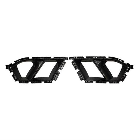 Garniture de prise d'air latérale de pare-chocs avant pour BMW M3 G80, G82 et G83 (2021-2024), A (1/5)