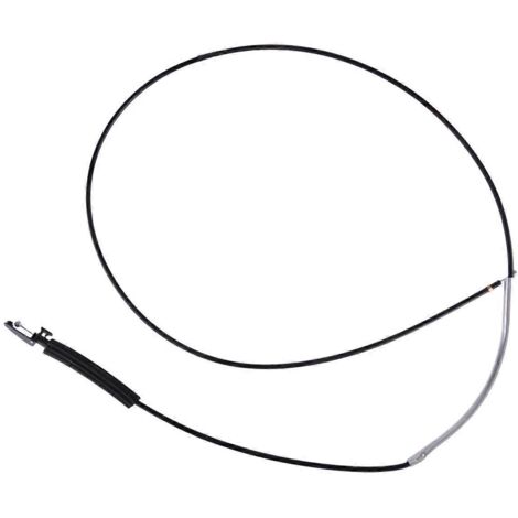 Câble de déverrouillage du capot moteur 4F1823531B, compatible avec les véhicules à conduite à gauche (LHD), noir (1/5)