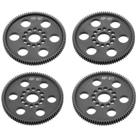 Couronne 48P 87T+88T+89T+90T pour pièces de voiture RC 3Racing 1/10 (1/5)