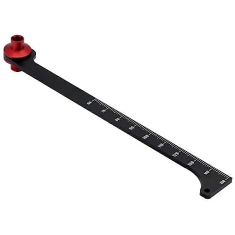 Jauge de course d'amortisseur pour modèle réduit radiocommandé 60-150 mm, règle de mesure d'amortisseur (1/5)