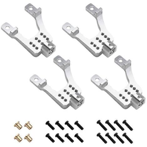Kit de supports d'amélioration pour voiture RC 1/12 MN128 MN86 Argent (1/5)
