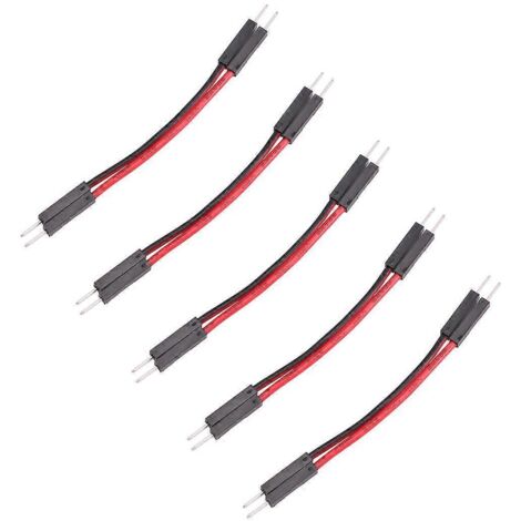 paires de câbles connecteurs 2 broches 2,54 mm pour contrôleur de vitesse électronique (ESC) et batteries LiPo RC (1/5)