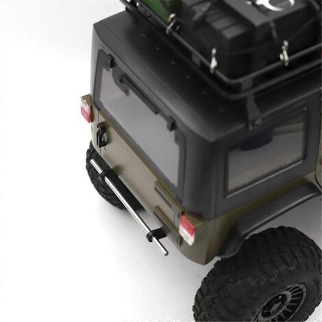 Kit de pare-chocs avant et arrière pour voiture RC 1/10 SCX10 TRX4 LCG, pièces détachées rouges (1/5)