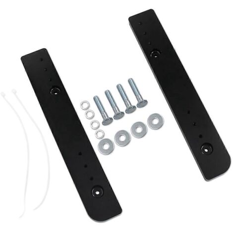 Kit de relocalisation Tour-Pak, support de coffre avec plaque d'extension et porte-bagages pour noir (1/5)