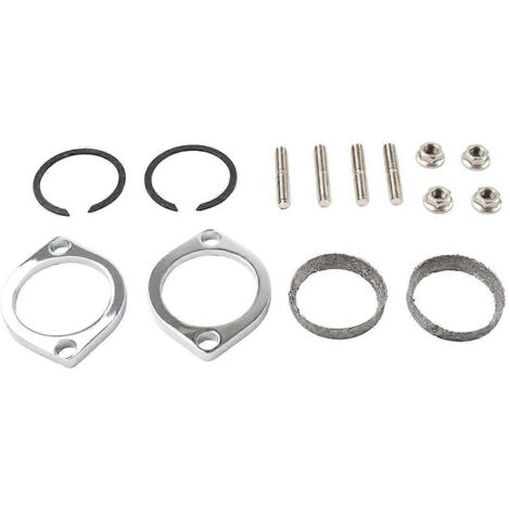 Kit d'installation de bride d'échappement : brides, joints, écrous et rondelles pour Silver (1/5)
