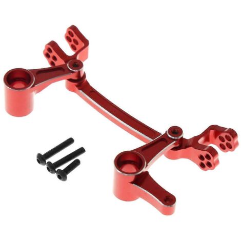 Ensemble de direction en alliage d'aluminium rouge (1/5)