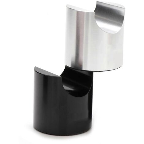 Support de câble Hi-Fi noir avec pic de renfort pour alimentation/haut-parleur (1/5)