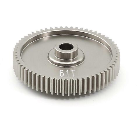 Couronne de remplacement 51004 pour voiture RC TT01 TT01D 1/10 (61 dents)