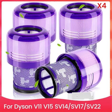 Filtres pour aspirateurs V15, SV14, SV17 et SV22, lavables et réutilisables (voir photo). (1/5)