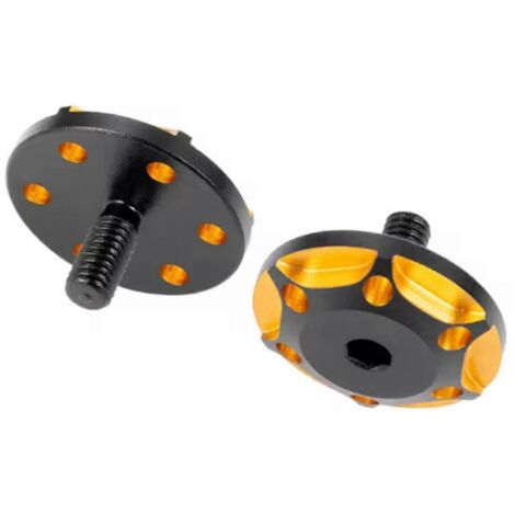 Accessoires de mise à niveau pour voitures RC 1/8/1/10, style B, or et noir (1/5)