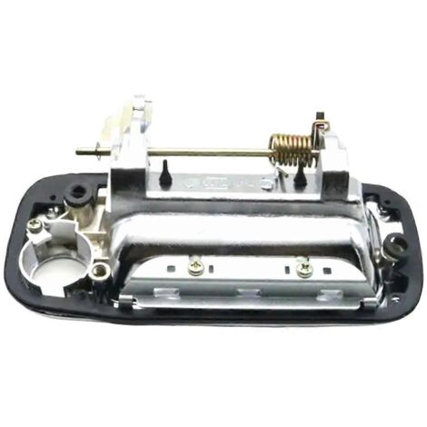 Ensemble de 4 poignées de porte extérieures pour Land Cruiser 80, plaquées argent. (1/5)