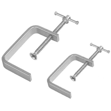 Pinces de fixation pour le travail du bois, clip de fixation, argent (1/5)