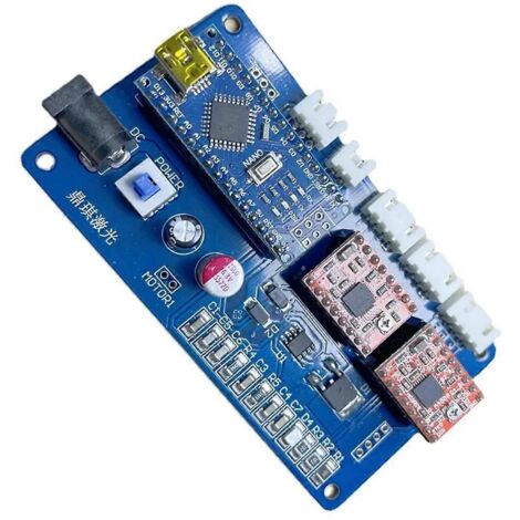 Logiciel Benbox pour machine de gravure laser, carte de contrôle miniature à monter soi-même (bleu) (1/5)
