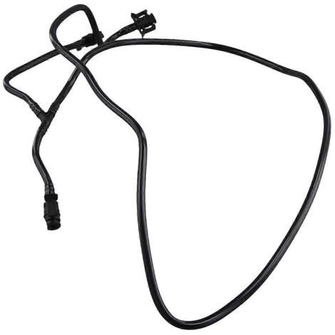 Tuyau de retour d'eau pour voiture, tuyau de retour de bouilloire, tuyau d'eau de refroidissement noir (1/5)