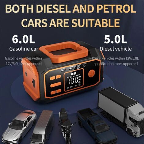 Démarreur de voiture - Pompe de charge portable ABold Clip (1/5)