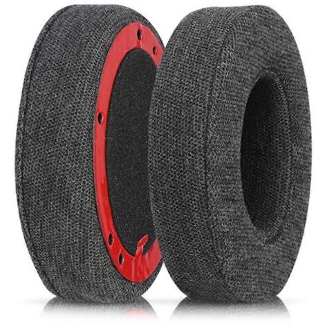 Coussinets d'oreille pour écouteurs Bluetooth Studio 2/3, noir et rouge. (1/5)
