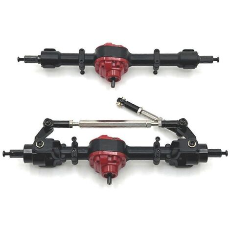 Essieux avant et arrière pour voiture radiocommandée MNMODEL 1/12 MN82 LC79 MN78, noir (1/5)