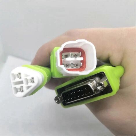 Câble adaptateur pour scanner OBD2 de diagnostic moto (comme illustré) (1/5)