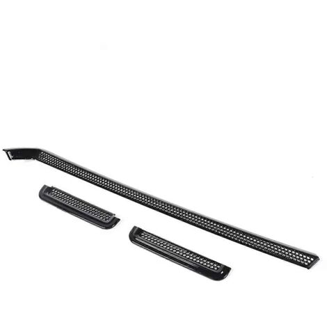 Garniture de protection pour cadre de sortie d'air de commande centrale, noir (1/5)