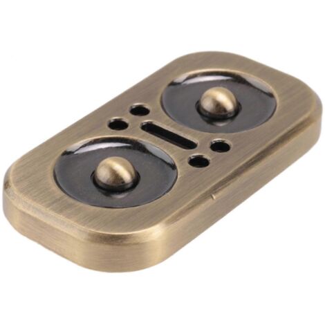 Hibou anti-stress rotatif EDC adulte en métal, bronze antique (1/5)