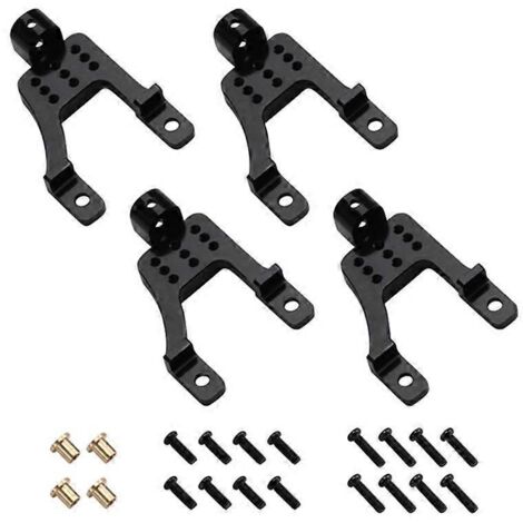 Kit de supports d'amélioration pour voitures RC 1/12 MN128 MN86 Noir (1/5)