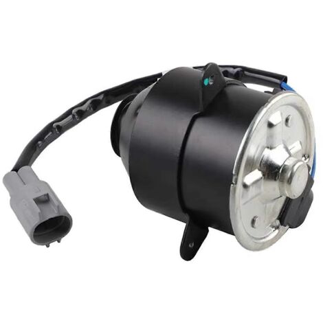 Moteur de ventilateur de radiateur de voiture, référence 1636336060, noir et argent. (1/5)