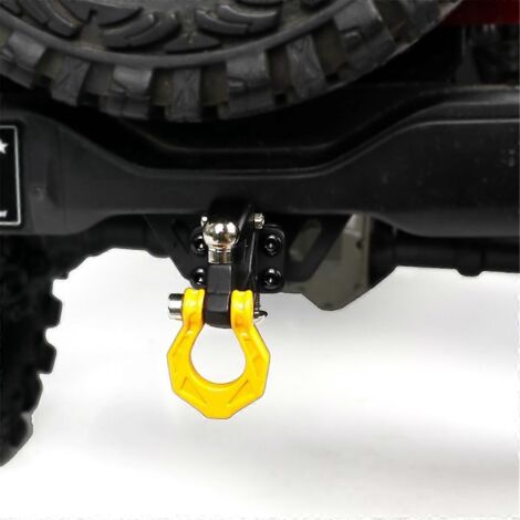 Crochet de remorquage pour pièces de mise à niveau de voiture RC 1/10 1/8 TRX4 SCX10 KM Tank 300