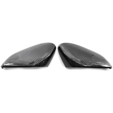 Coques de rétroviseurs latéraux 31402636, 31402628 pour S60, motif fibre de carbone (1/5)