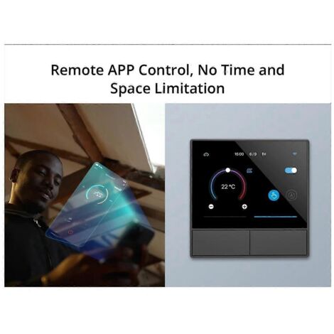 Interrupteur mural intelligent tactile WiFi NSPanel Smart Touch (comme illustré) (1/5)