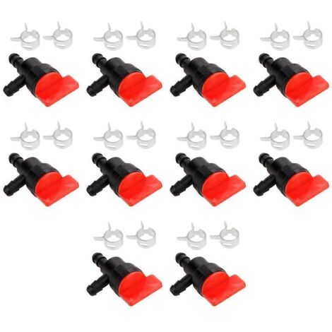 Vanne d'arrêt de carburant à 90 degrés pour 698181 (voir illustration) (1/5)