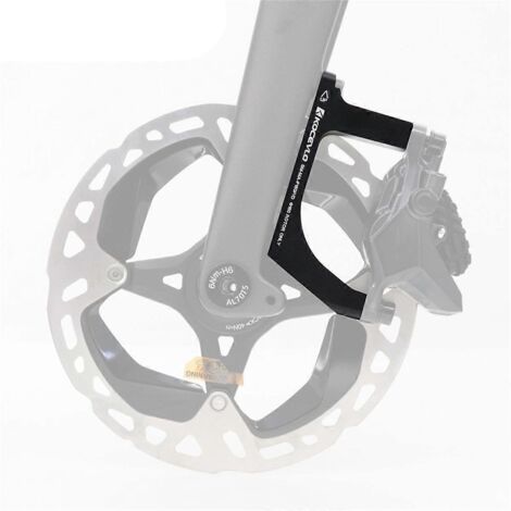 Adaptateur d'étrier à montage plat vers montage sur poteau Rotor Road160 Avant (1/5)