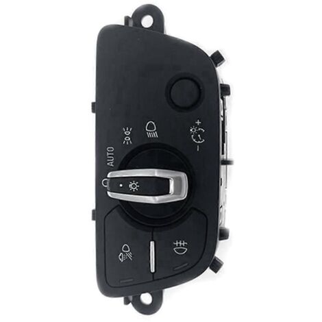 Interrupteur de phares avant pour Audi A4 B9 2020, réglage des phares, noir (1/5)