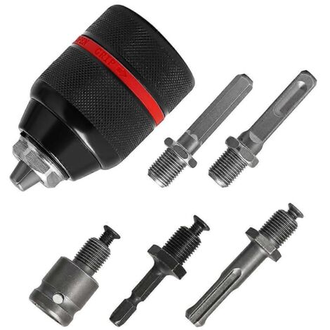 Mandrin de perceuse sans clé 1,5-13 mm, filetage 1/2-20UNF avec adaptateur SDS Plus (voir illustration) (1/5)