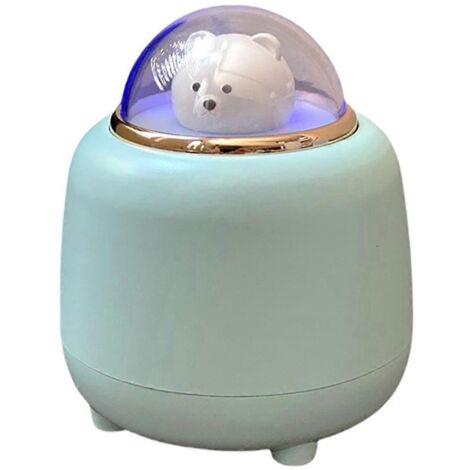 Enceinte Bluetooth avec lumières, pour une déco kawaii, cadeau d'anniversaire bleu (1/5)