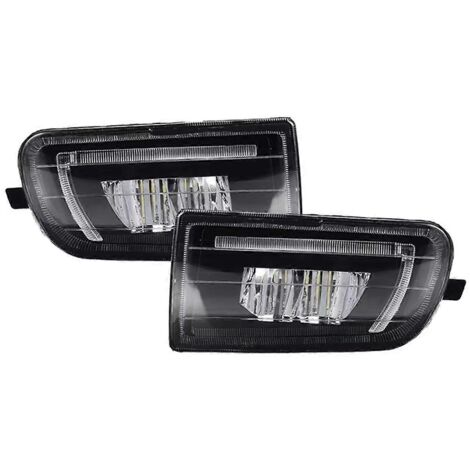 Phare antibrouillard LED avant pour pare-chocs de voiture AE100 AE101 (noir) (1/5)