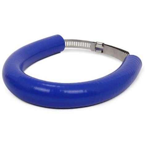 Cache de protection pour pot d'échappement de moto 250 cm3, bleu (1/5)