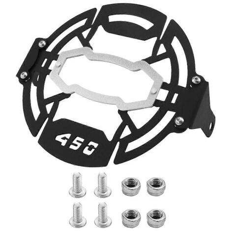 Accessoires moto : Grille de phare, abat-jour noir pour 450 (1/5)