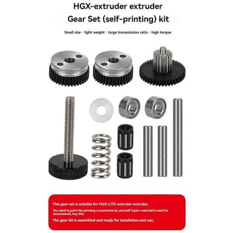 -Extrudeuse, kit d'engrenages d'extrudeusePhoto couleur (1/5)