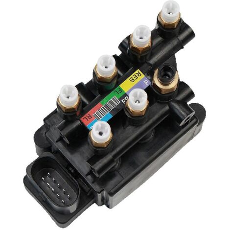 Électrovanne de suspension pneumatique arrière de voiture, amortisseur pneumatique (comme illustré) (1/5)