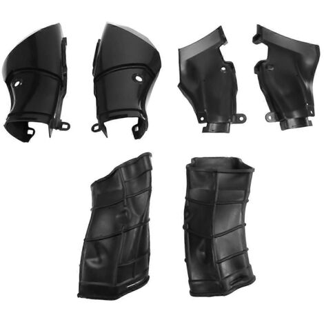 Durite d'admission d'air latérale pour moto YZF R1 09-14 (noire) (1/5)