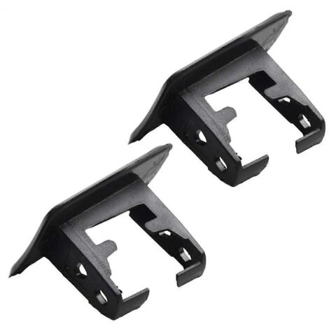 paire de capuchons de rechange pour gicleurs de lave-phares noirs (1/5)