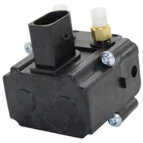 Bloc de vannes solénoïdes de suspension pneumatique 37206789450 pour BMW Série 7 750i (noir) (1/5)