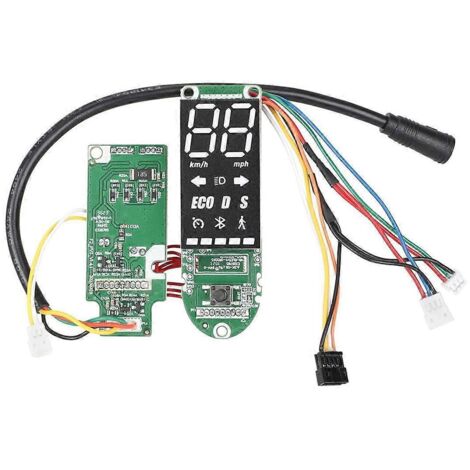 Écran LED Bluetooth pour tableau de bord du scooter MAX G2 (voir illustration) (1/5)
