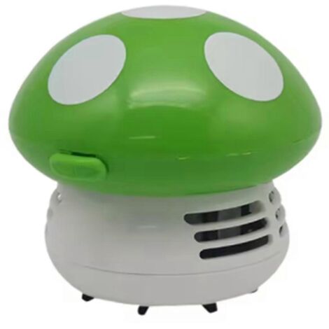 Mini aspirateur de bureau portatif en forme de champignon, vert (comme sur la photo) (1/5)