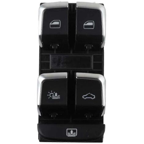4H0959851G Bouton de commande de lève-vitre Noir (1/5)