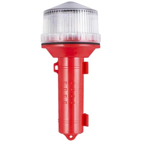 Lampe torche LED portable à recharge solaire, portée visuelle de 2 km (voir image) (1/5)