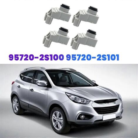 Lot de 4 capteurs de distance pour stationnement automobile 95720-2S000 95720-2S100 95720-2S101 Gris (1/5)